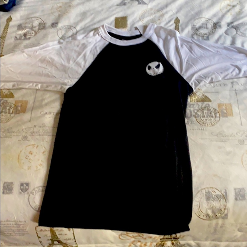 Jack skellington shirt.